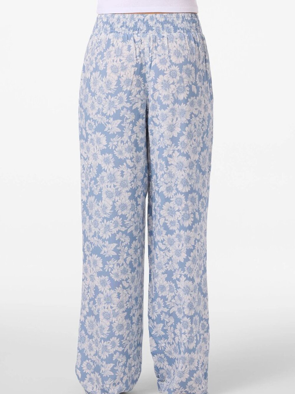 O'Neill Jonie Periwinkle-Sky Blue with white Daisies Pants Medium - Picture 5 of 16